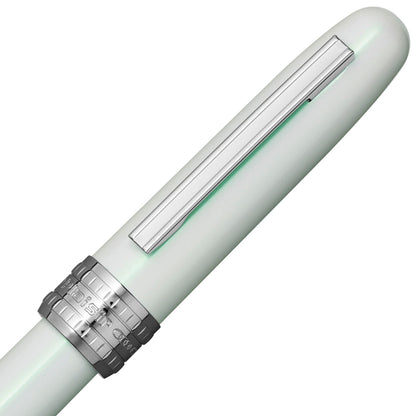 Platinum, stylo-plume, Plaisir Aura, capuchon à enclenchement Healing Green