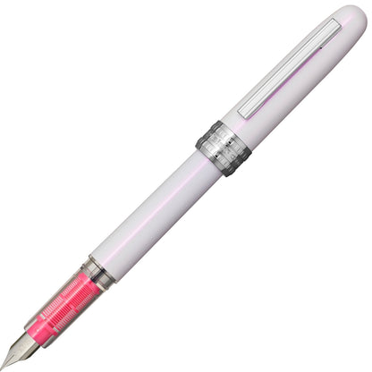 Platinum, stylo-plume, Plaisir Aura, capuchon à clic Merry Pink