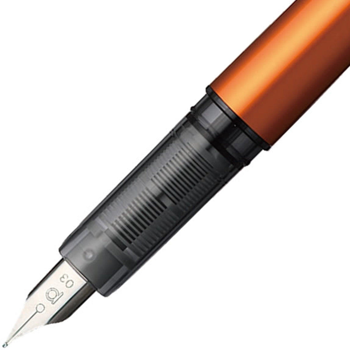 Platinum, Stylo-plume, Plaisir Capuchon à encliquetage Nova Orange