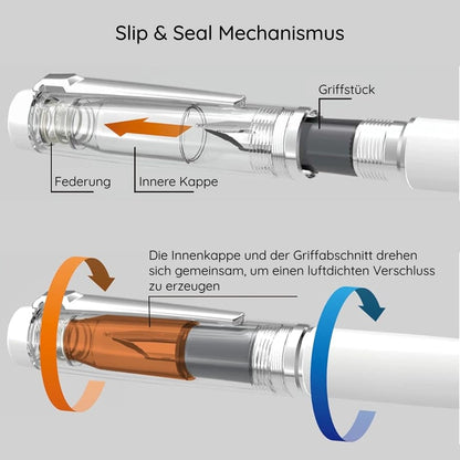 Platinum, stylo-plume, Procyon Deep Sea