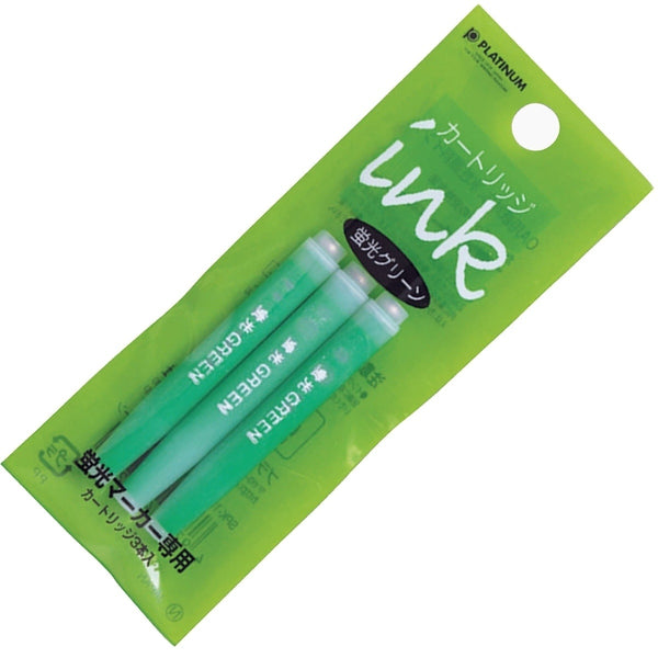 Platinum, Cartouche d'encre, Surligneur Vert Fluo