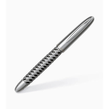 Porsche Design P'3110, stylo-plume Tec Flex, acier inoxydable et noir