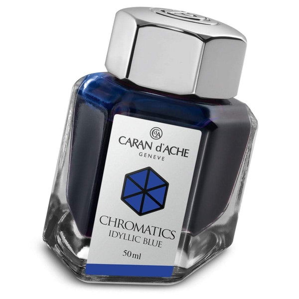 Caran d'Ache, encrier Chromatics, Idyllic Blue