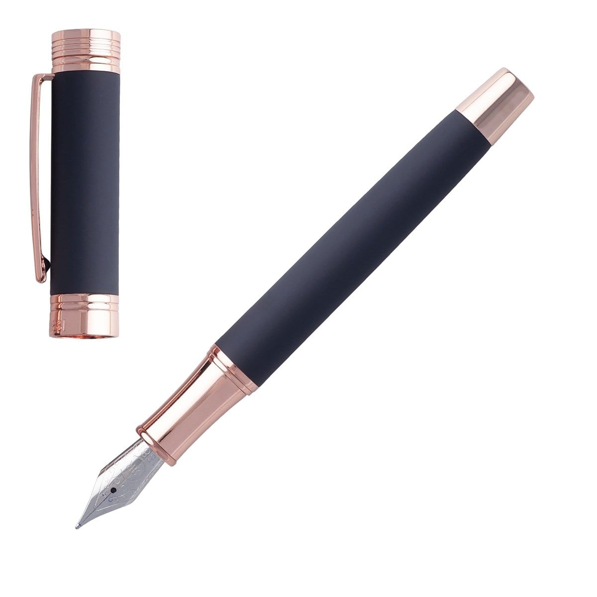 Cerruti 1881, Füller, Zoom, schwarz, rosegold-5