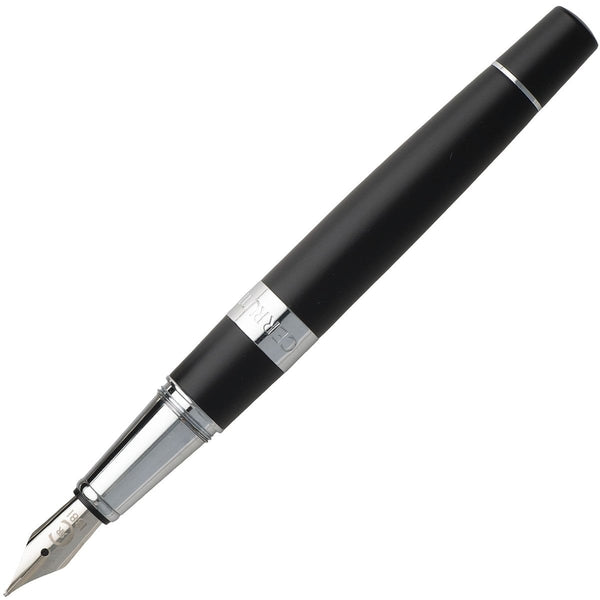 Cerruti 1881, Stylo plume bicolore, chromé