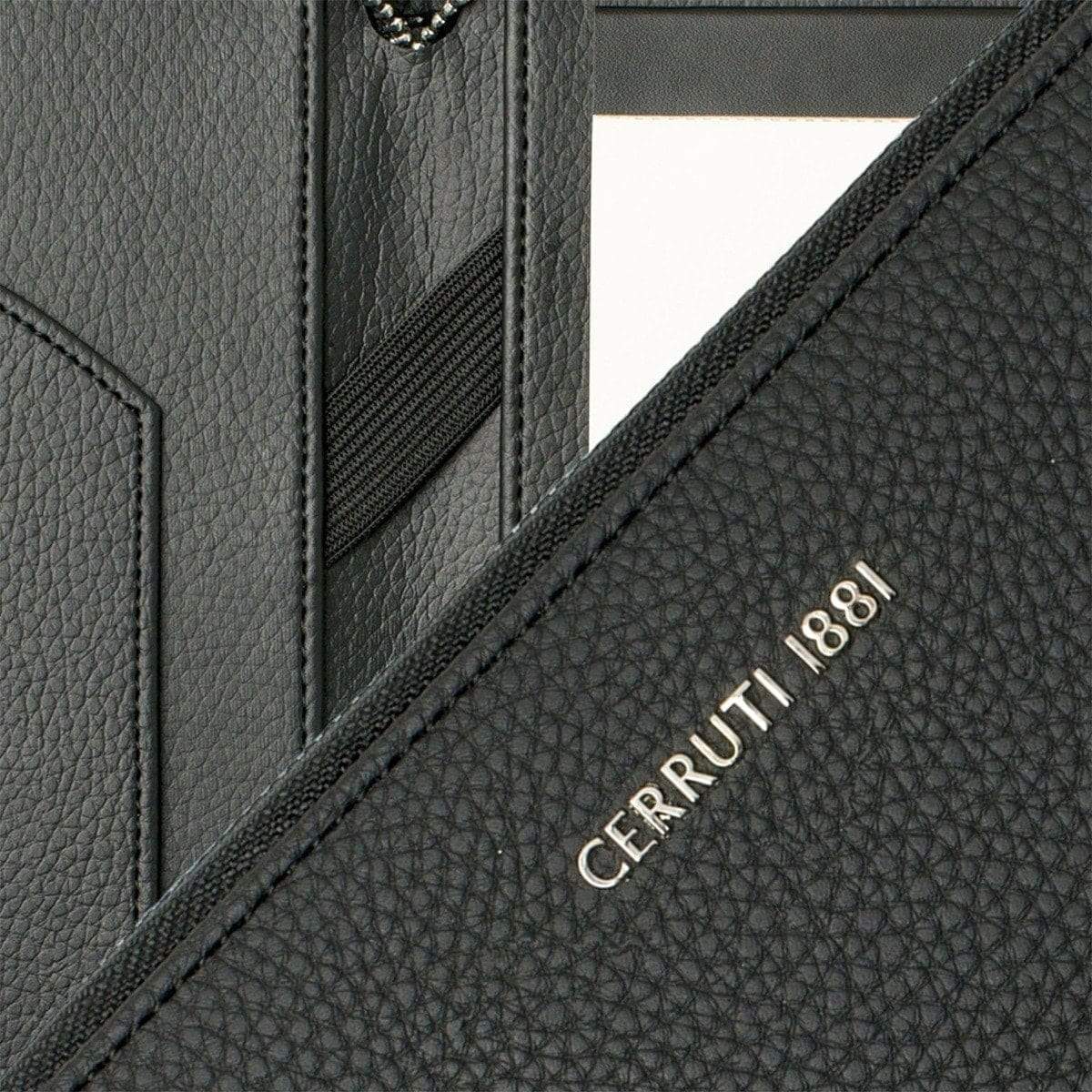 Cerruti 1881, Konferenzmappe A4, Hamilton, schwarz-7