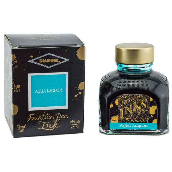 Diamine, Encre en flacon Standard, 80 ml, Aqua Lagoon