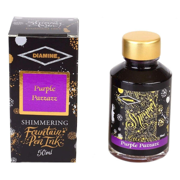 Diamine, Encre chatoyante en flacon, 50 ml, Purple Pazzazz