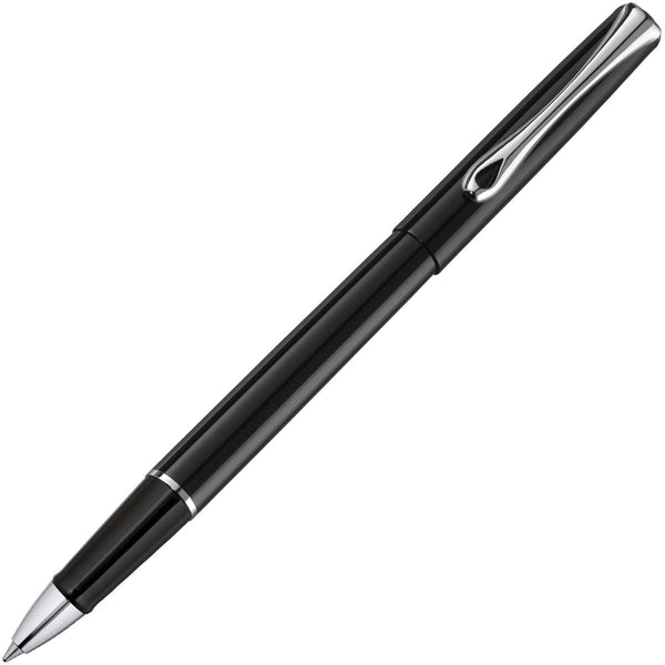 Diplomat, Tintenroller Traveller, lackiert, schwarz