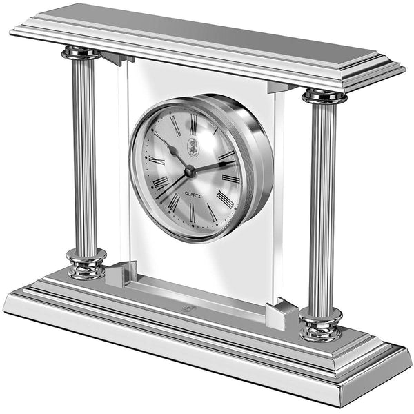 El Casco, orologio in cromo pregiato, camino, cromo