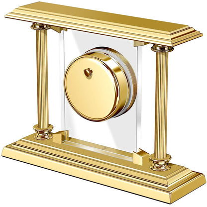 El Casco, Kamin-Uhr, 23 Karat vergoldet-1
