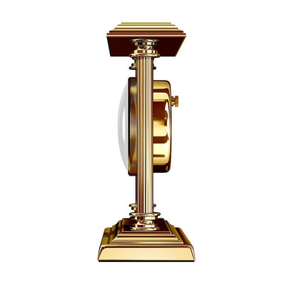 El Casco, Kamin-Uhr, 23 Karat vergoldet-6