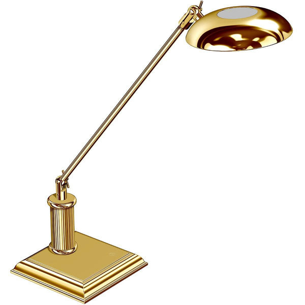 El Casco, lampada da scrivania 23 carati, oro