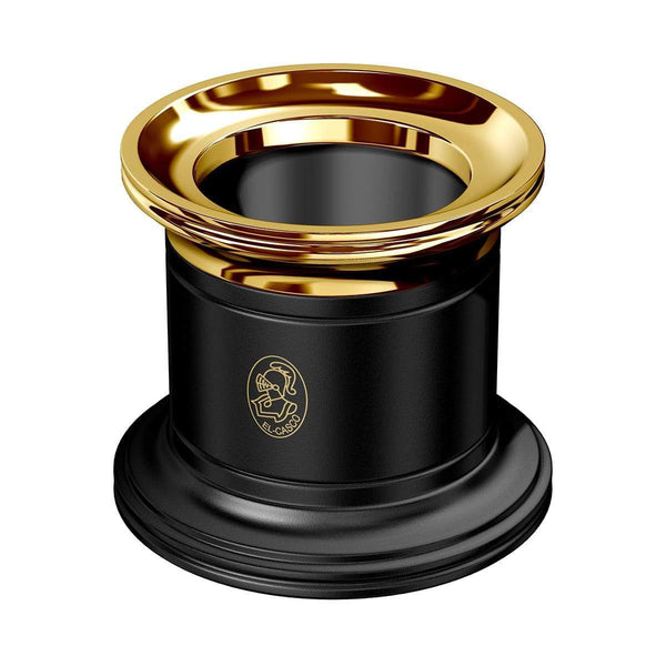El Casco, distributeur de trombones, noir et or 23 carats, noir