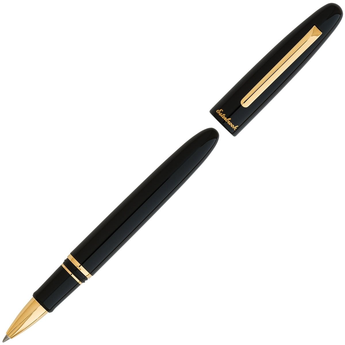Esterbrook, Tintenroller, Estie, Schwarz, Gold-1