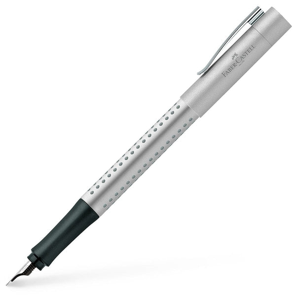 Faber-Castell, stylo plume Grip, 2011, argent