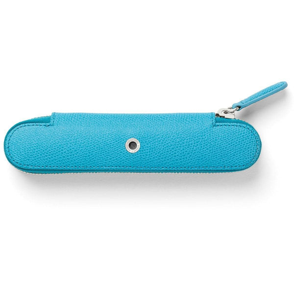 Graf von Faber-Castell, étui à stylo, pour 1 instrument d'écriture, Gulf Blue