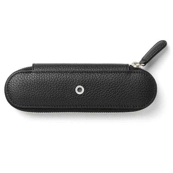 Graf von Faber-Castell, étui à stylos Cachemire, pour 2 instruments d'écriture, noir