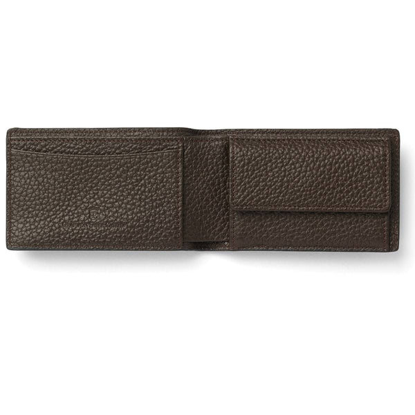 Graf von Faber-Castell, Porte-monnaie, petit Cachemire, Marron foncé