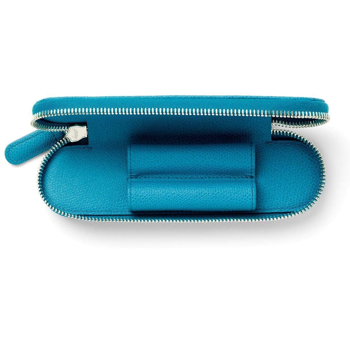 Graf von Faber-Castell, 2er Stifteetui, Gulf Blue, Blau-1