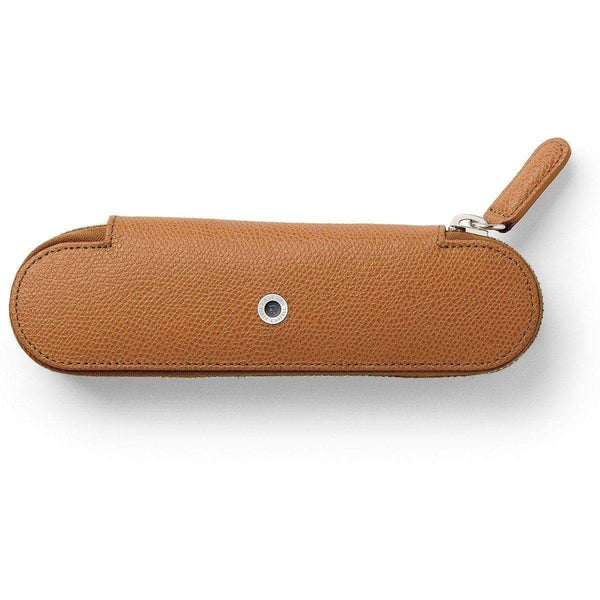 Graf von Faber-Castell, Stifteetui Epsom, für 2 Schreibgeräte, cognac