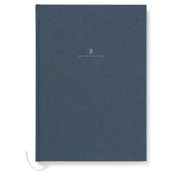Graf von Faber-Castell, Notizbuch, A4 mit Leineneinband, dunkelblau