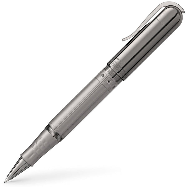 Graf von Faber-Castell, Rollerball Pen of the Year 2020 - Sparta, Edizione limitata, pennino in oro 18K, argento