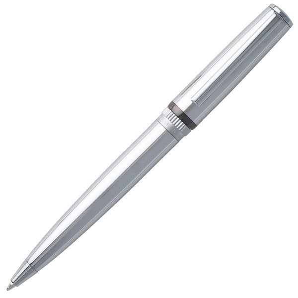 HUGO BOSS, Stylo à bille Gear, Argent