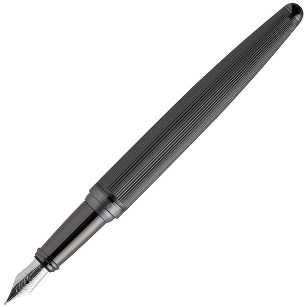 HUGO BOSS, penna stilografica Blaze, grigio scuro