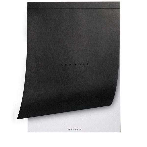 HUGO BOSS, carnet, A4, noir