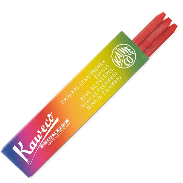 Kaweco, Mines de crayon, 2,0 x 80 mm, 24 pièces, rouge