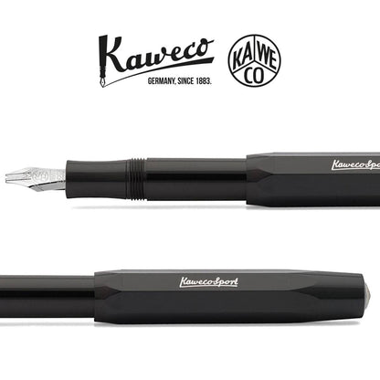 Kaweco, Kalligraphie, Kalligraphie-Set 'S', Schwarz, Stifte in der Dose schwarz-5