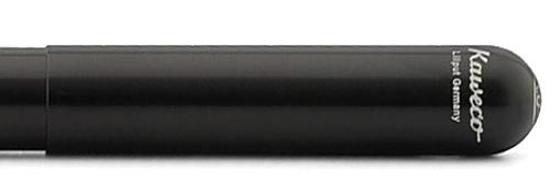 Kaweco, penna stilografica Liliput in alluminio, nera