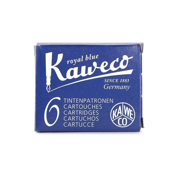 Kaweco, Cartouche d'encre, 6 pièces, Bleu roi