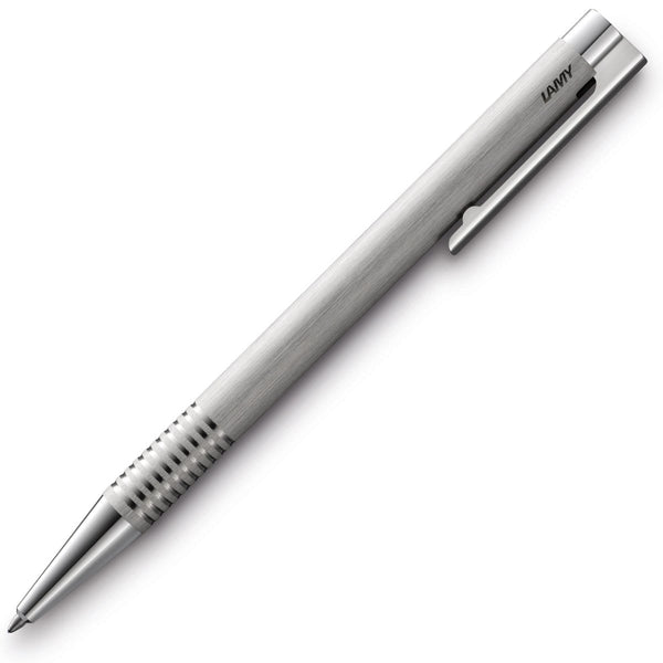 Lamy, Logo Kugelschreiber, brushed, silber