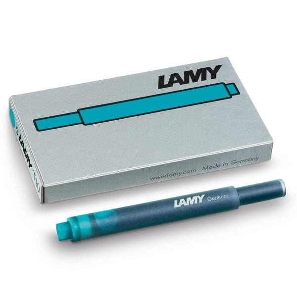 Lamy, cartuccia d'inchiostro, cartuccia d'inchiostro T10, turchese