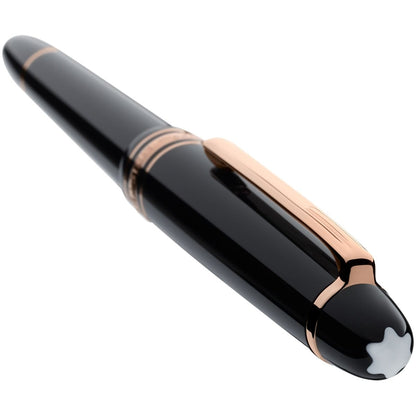 Montblanc, Füller Meisterstück Classique Rotgold plattiert, Schwarz-5