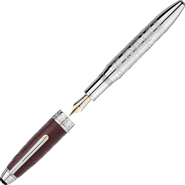 Montblanc, Stylo-plume Meisterstück Le Petit Prince, Solitaire Doué LeGrand, plume en or 18 carats, argent