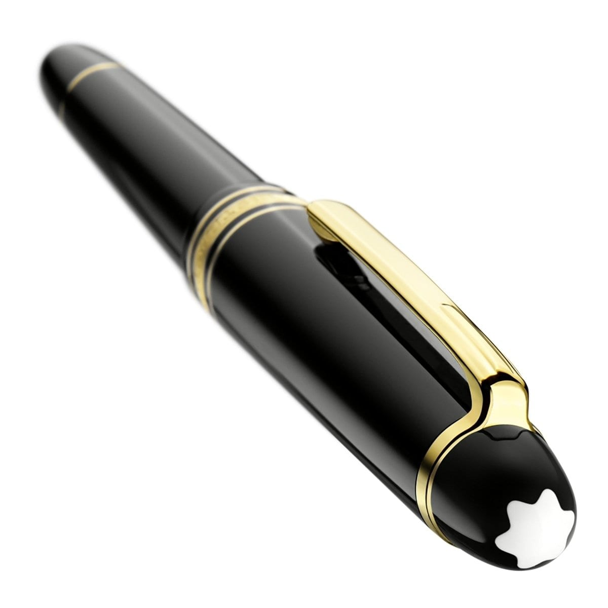 Montblanc, Tintenroller Meisterstück Classique Goldplattiert, Schwarz-5