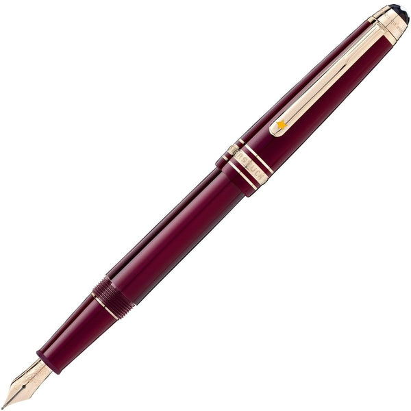 Montblanc, stylo plume Meisterstück Le Petit Prince et la Planète, Classique 145, plume en or 14 carats, rouge foncé
