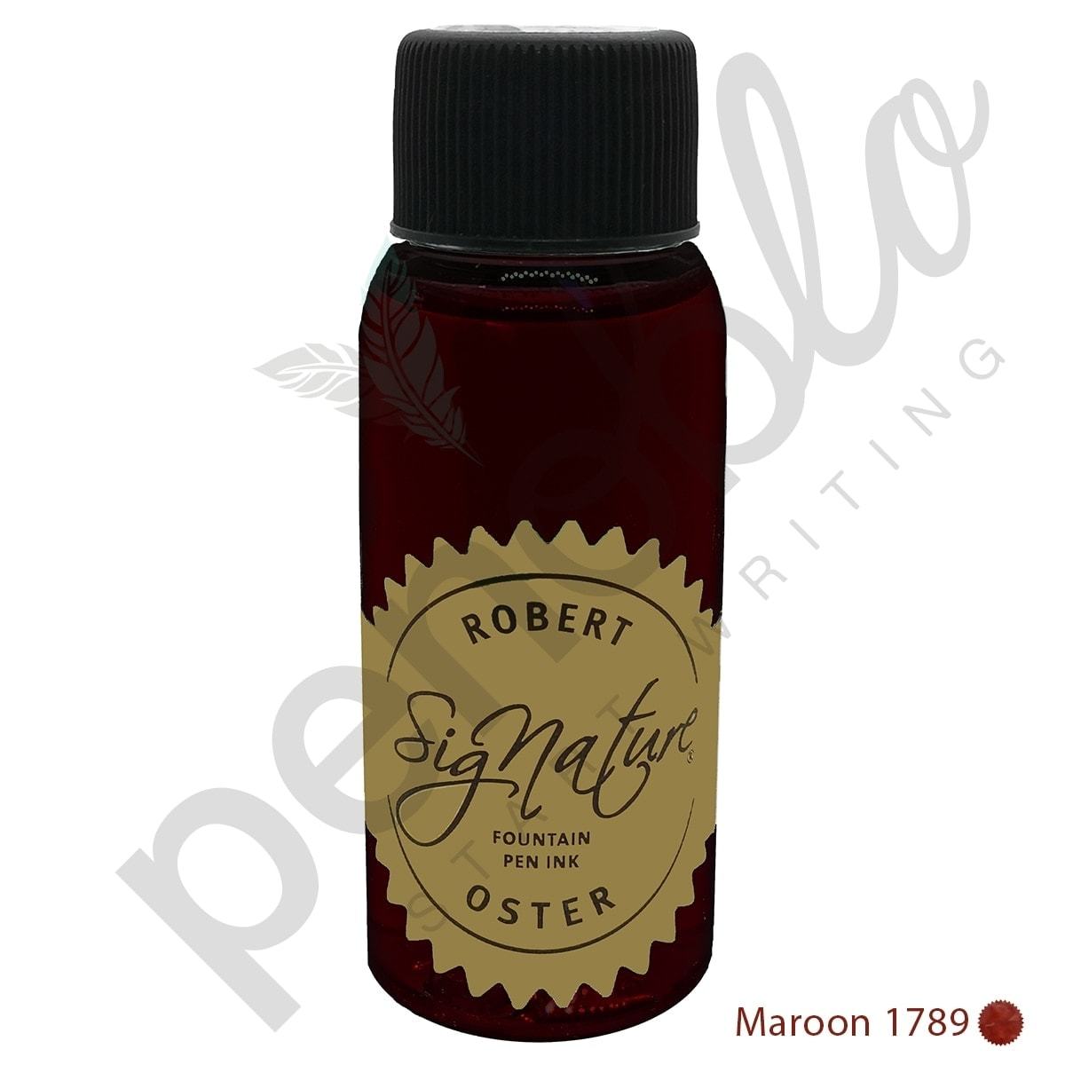 Robert Oster, Tintenglas, Signature, Maroon 1789, 50 ml-1