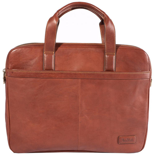 Tony Perotti, Aktentasche Vegetale, Laptoptasche 2 Fächer, braun