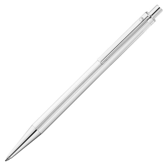 Waldmann, Kugelschreiber, Eco, Linien Design, Silber-1