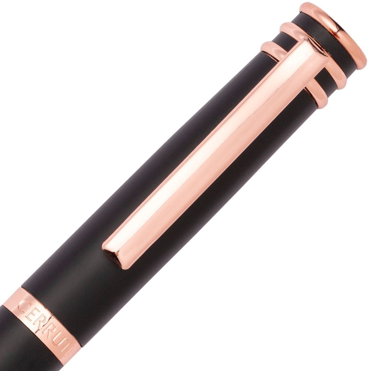 Cerruti 1881 Kugelschreiber Austin Schwarz/Rose-3