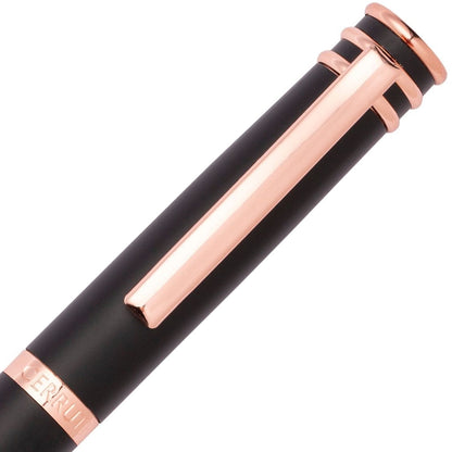 Cerruti 1881 Kugelschreiber Austin Schwarz/Rose-3