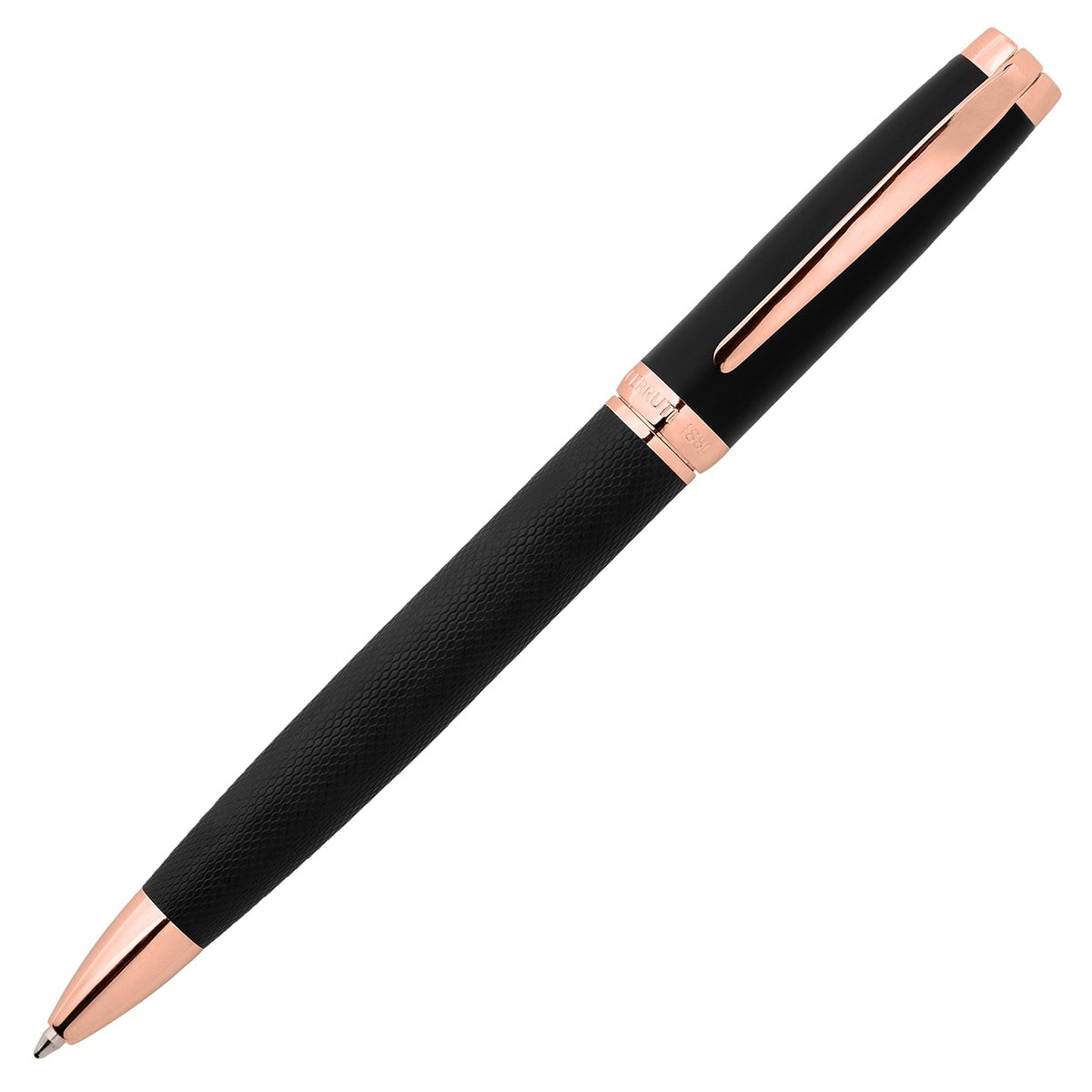 Cerruti 1881 Kugelschreiber Myth Schwarz/Rose-1