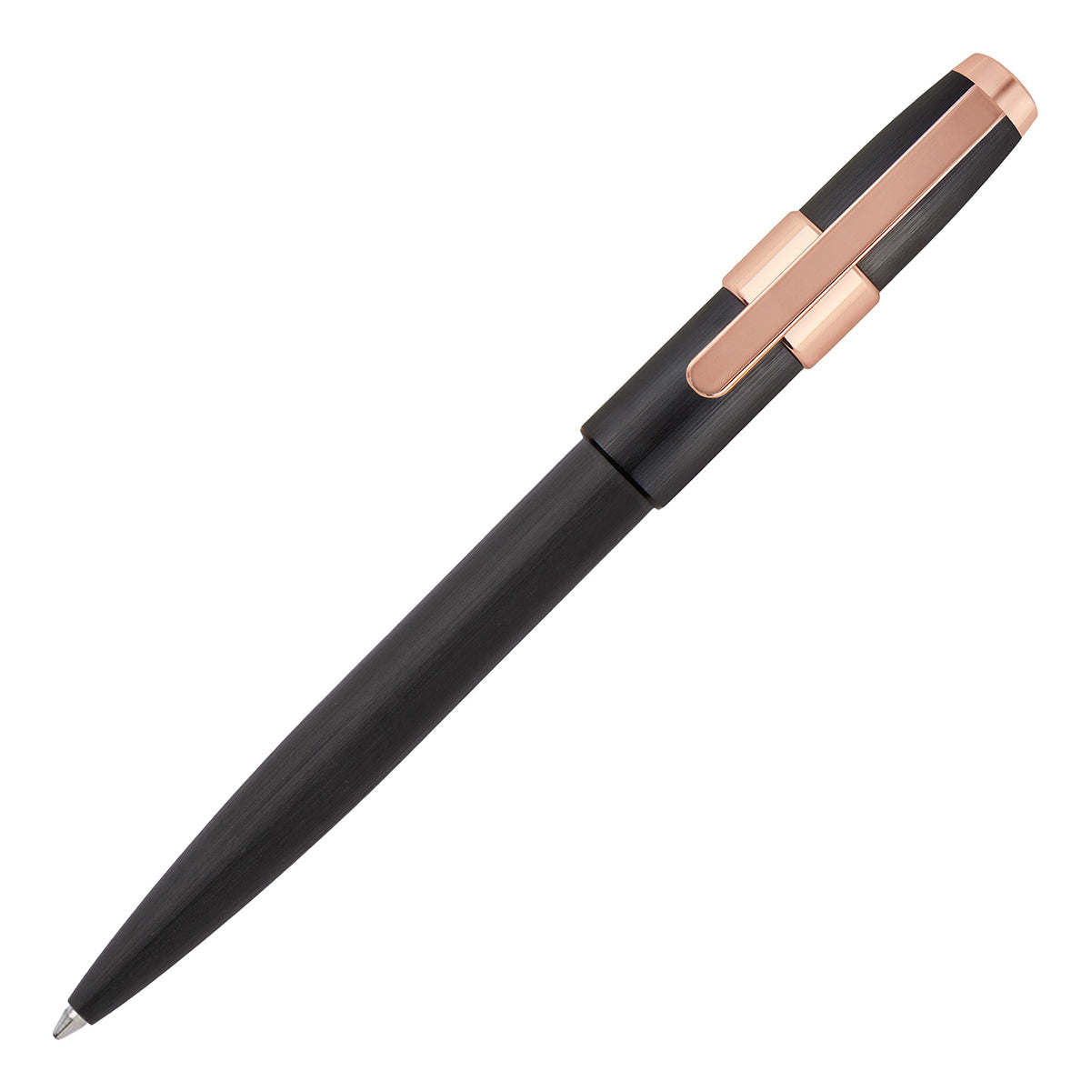 Cerruti 1881 Kugelschreiber Block Brushed schwarz-1