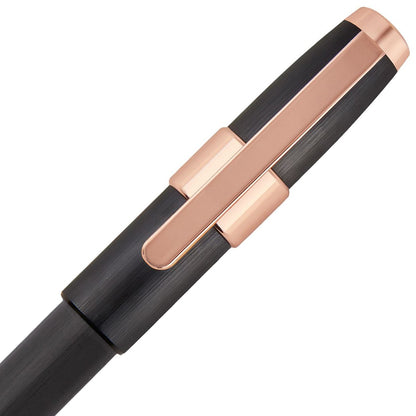 Cerruti 1881 Kugelschreiber Block Brushed schwarz-3