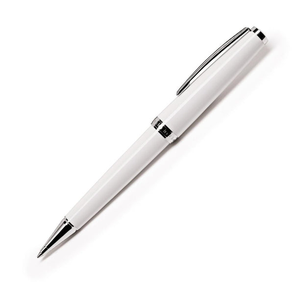 Cleo Skribent, penna a sfera Classic Palladium, bianco
