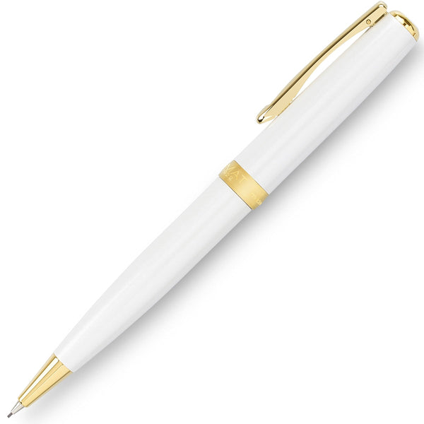 Stylo Diplomat, mine de 0,7 mm Excellence A2, attributs plaqués or, nacre